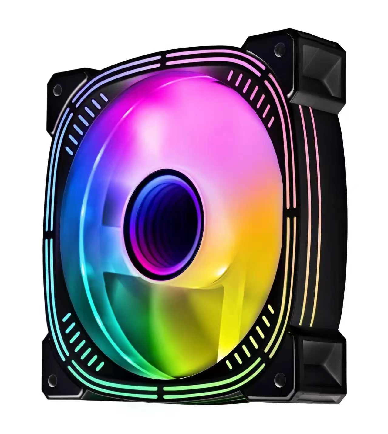 Fan MAGIC FC-02 Fixed RGB Vô cực | Black