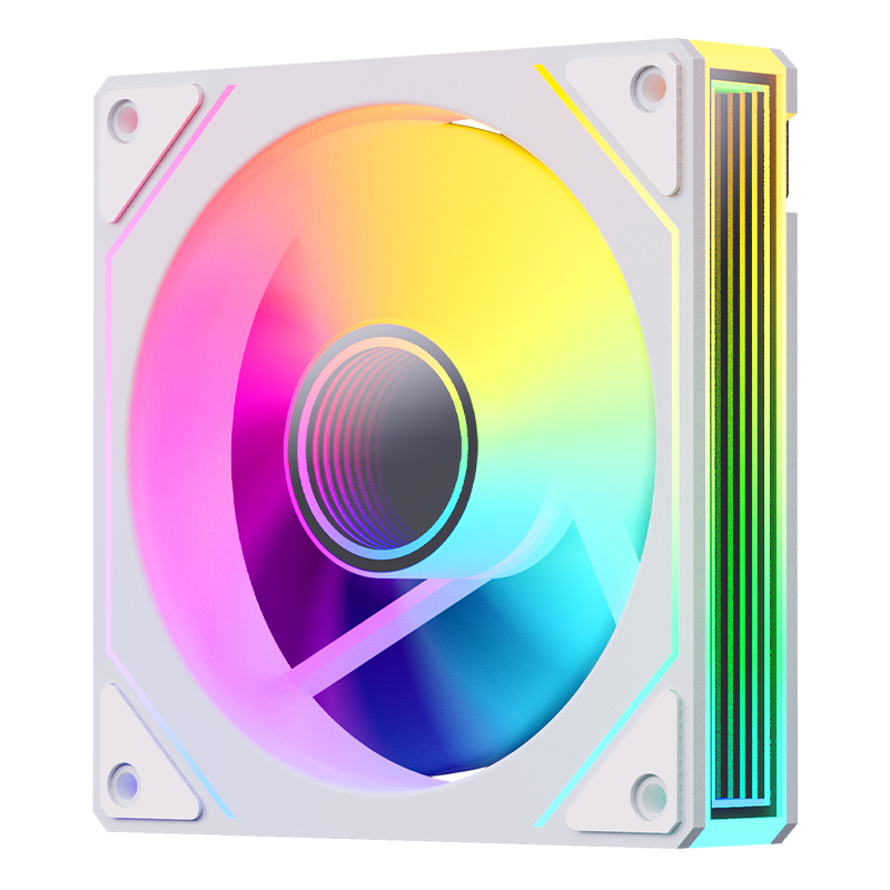 Fan MAGIC SNOWMAN F-121 MOLEX 4PINS (CẮM NGUỒN TRỰC TIẾP) | Trắng