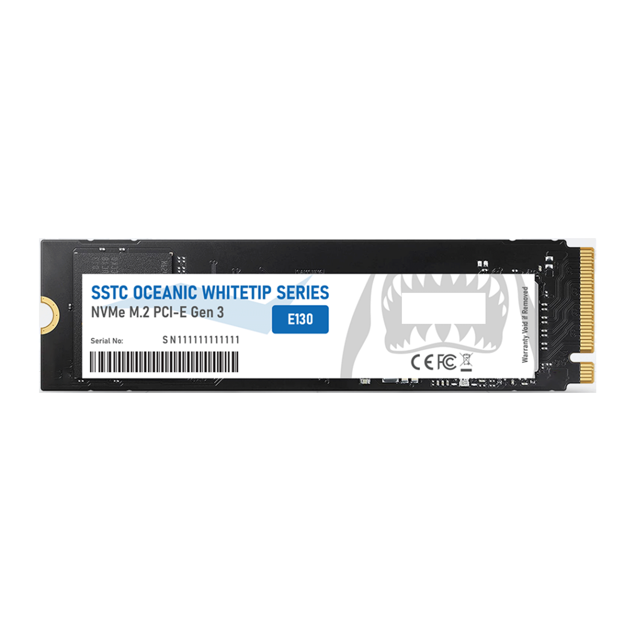 Ổ cứng SSD SSTC Oceanic Whitetip E130 512GB M.2 2280 NVMe PCIe Gen 3