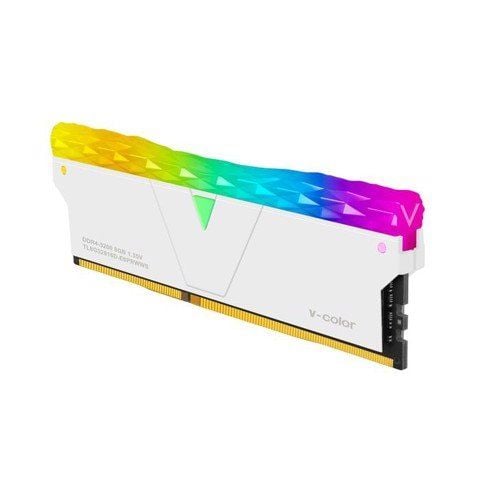 RAM V-Color 8GB DDR4 3200MHz Prism Pro RGB White QSD