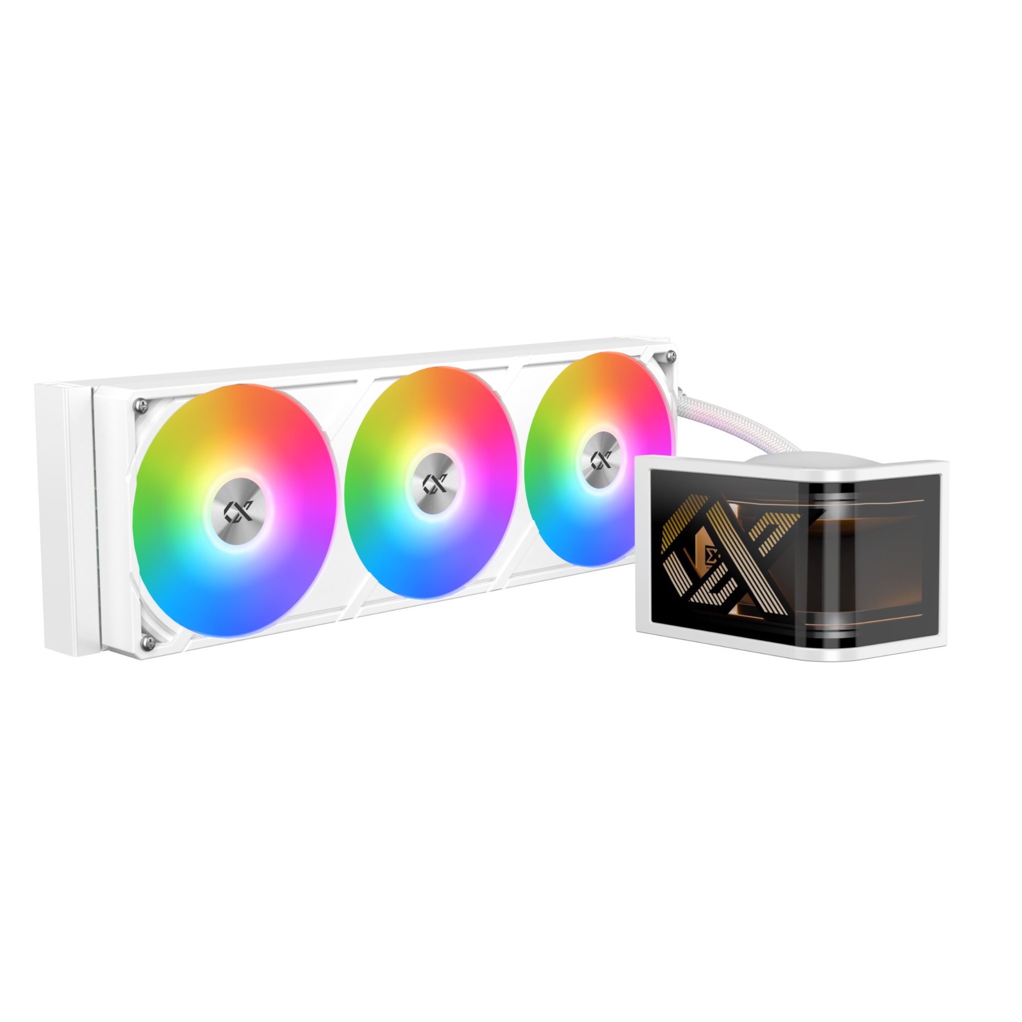 Tản Nhiệt Nước Xigmatek Alpha Connect Ultra 360 Arctic (EN 45233) ARGB - Trắng